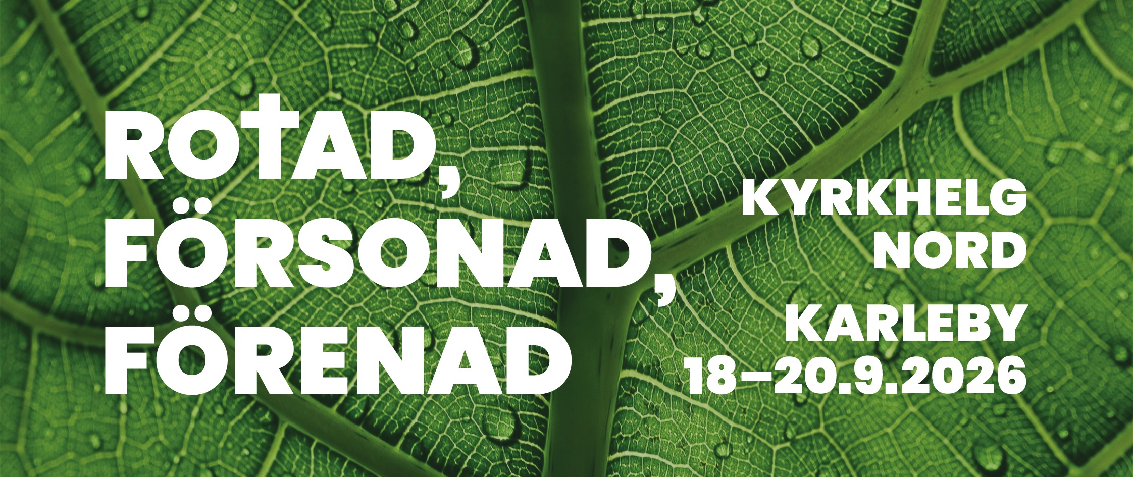 Kyrkhelg banner.
