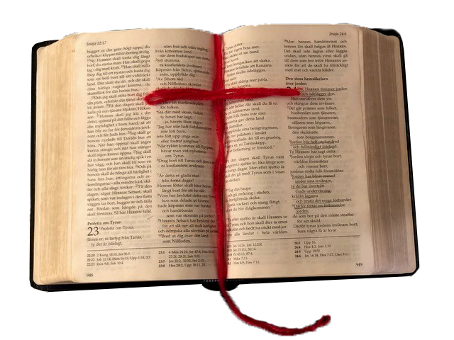 Öppen bibel.