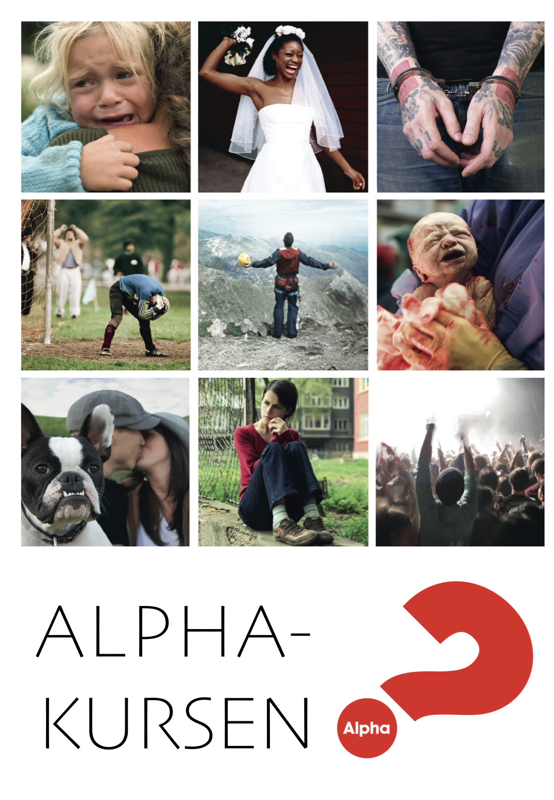 Alpha-kursens reklam.