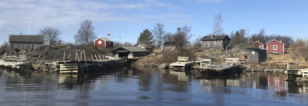 Vy över Tankar fyrö.
