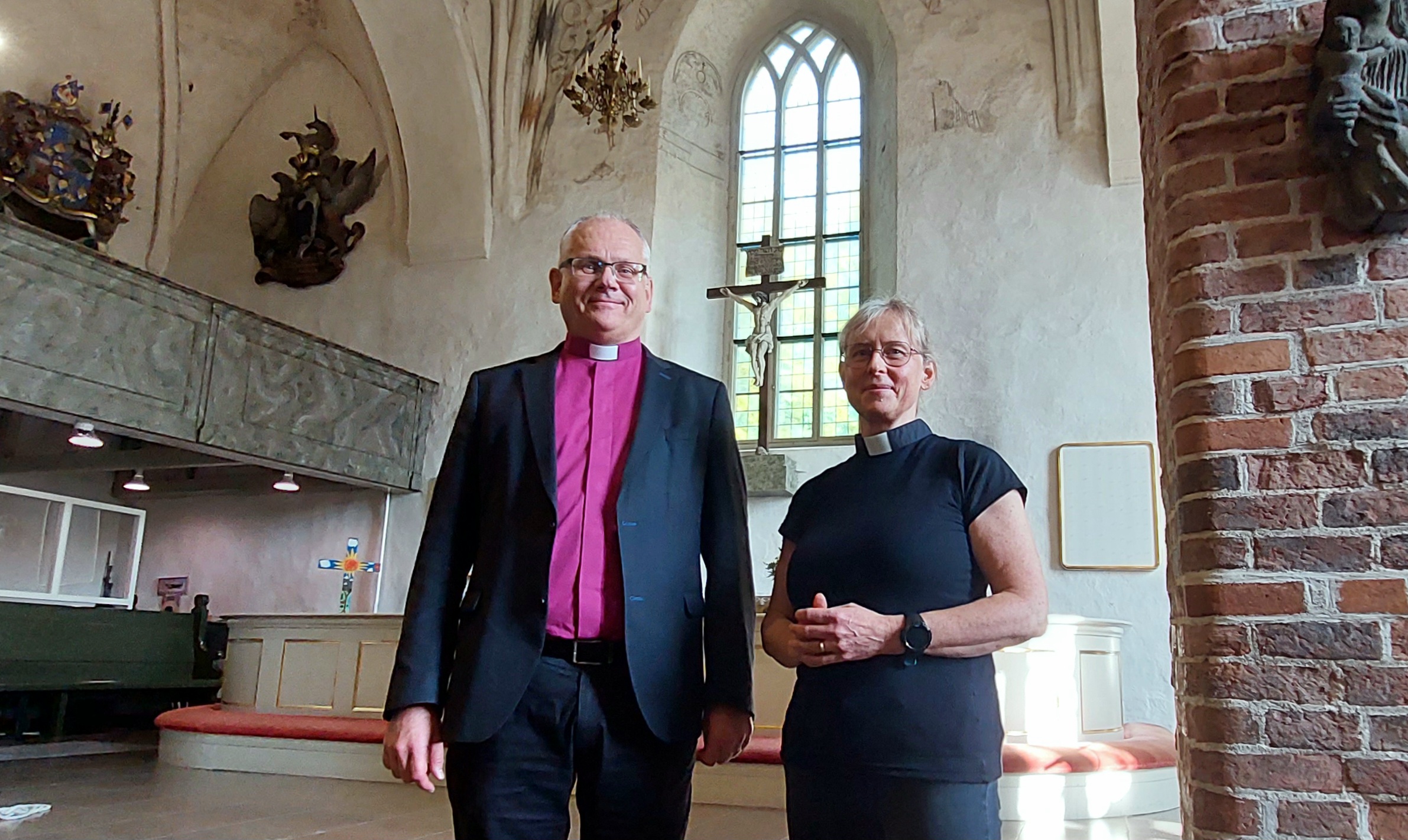 Bo-Göran Åstrand och Marina Smeds.