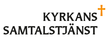 Kyrkans samtalstjänsts logo.